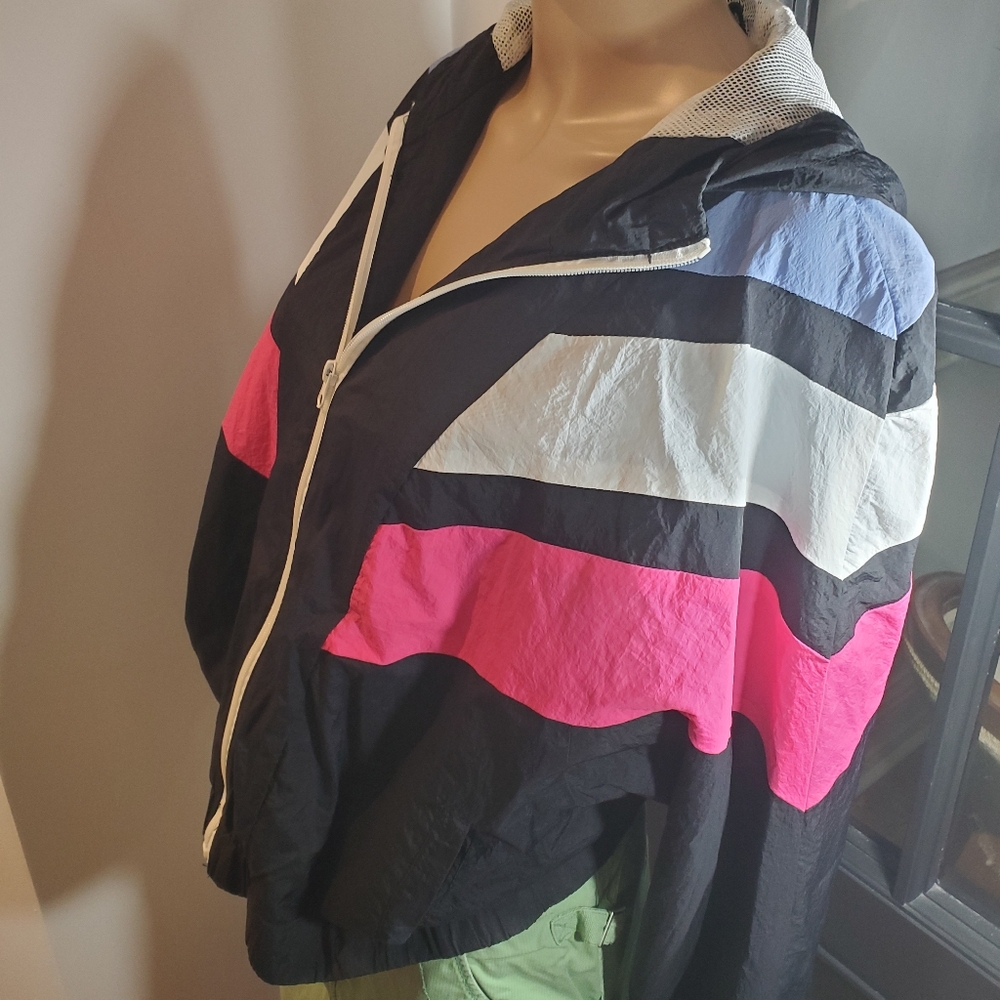 U2B Retro Windbreaker Jacket